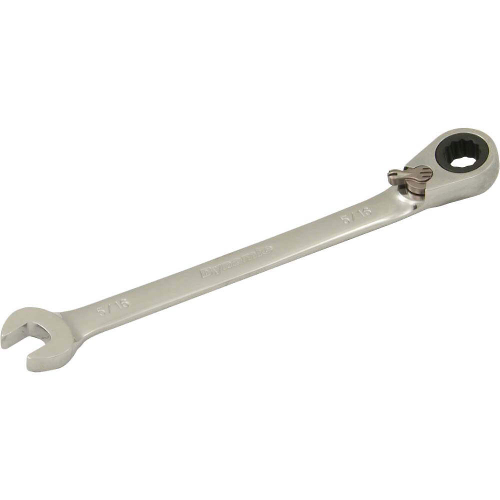 Dynamic Tools 5/16" Reversible Combination Ratcheting Wrench